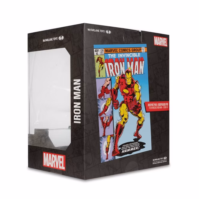 GameStop McFarlane Toys Marvel: The Invincible Iron Man Comic 1:10 Scale Statue