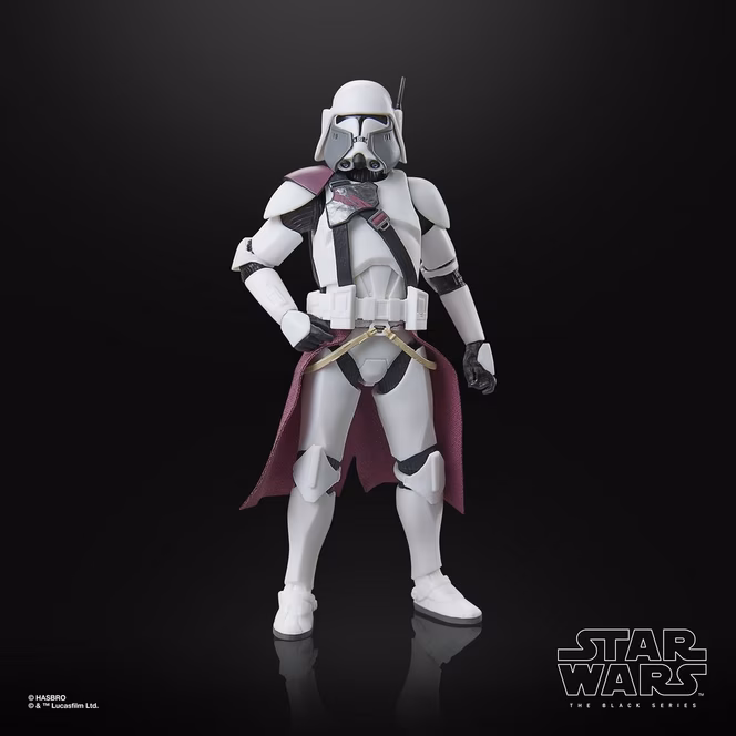 GameStop Hasbro Star Wars The Black Series: Star Wars: Ahsoka Clone Commander Bacara 6-in Action Figure