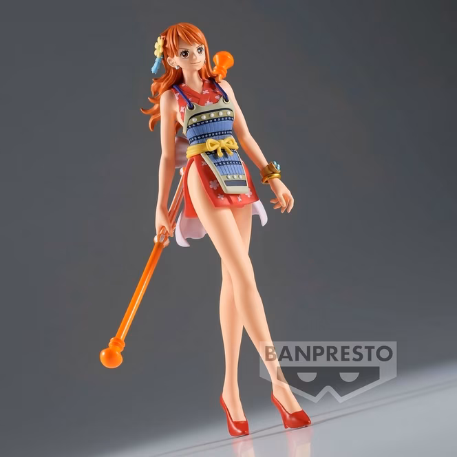 GameStop Banpresto One Piece Nami (The Shukko) 6.3-in Statue