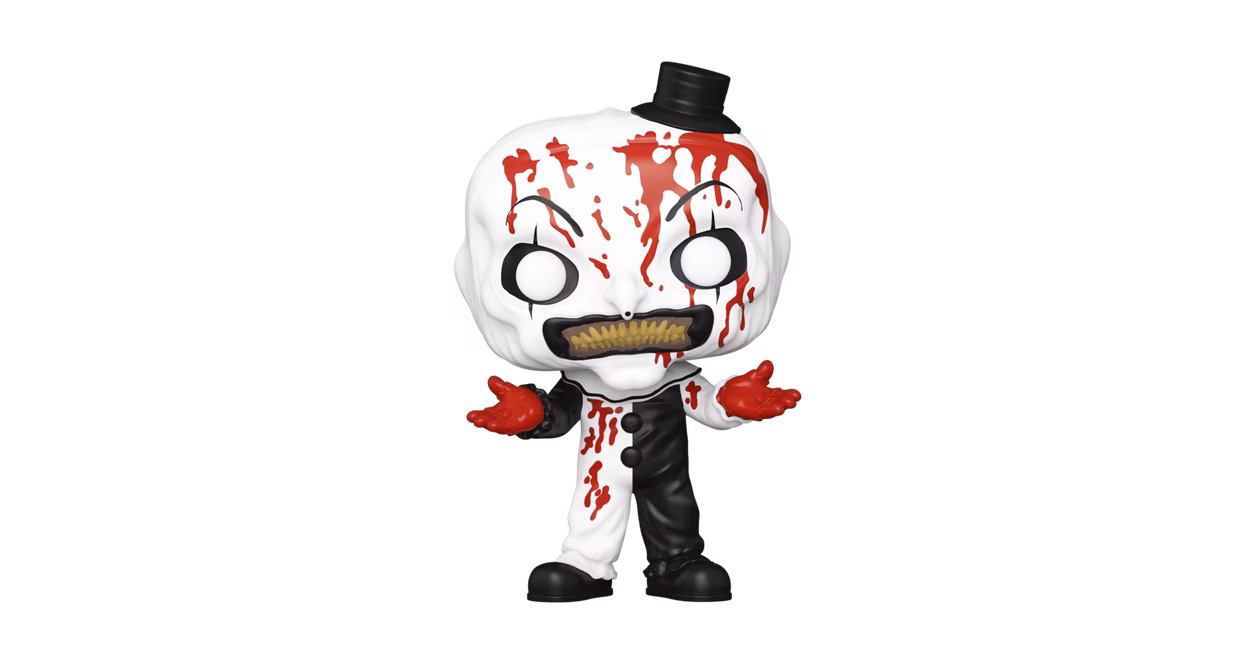 GameStop Funko POP! Movies: Terrifier Art the Clown (Bloody) 4.2-in Vinyl Figure