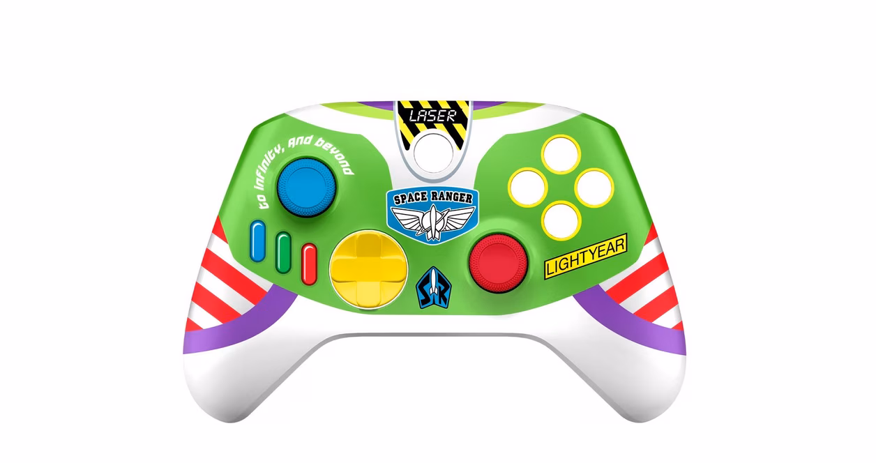 GameStop CANDY CON x Disney Toy Story  Buzz Lightyear Combo Pack Controller Kit GameStop Exclusive