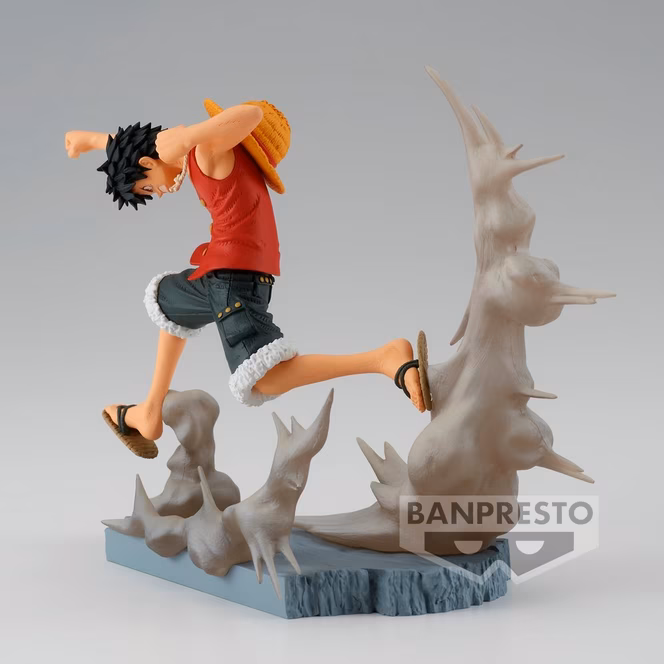 GameStop Banpresto One Piece Senkozekkei Monkey D. Luffy 3.15-in Statue
