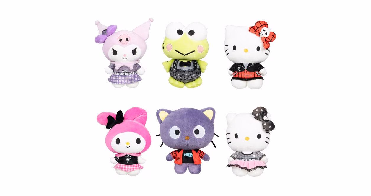 GameStop Jazwares Hello Kitty and Friends 8-in Plush Series 2 (Styles May Vary)