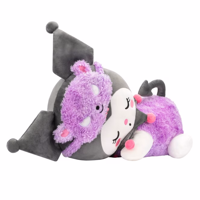 GameStop Jazwares Sanrio Hello Kitty Kuromi 18-in Sleeping Plush