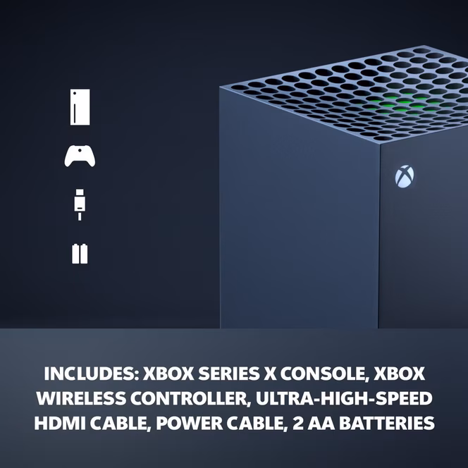 GameStop Microsoft Xbox Series X Console 1TB SSD - 4K Gaming - 120FPS - Carbon Black