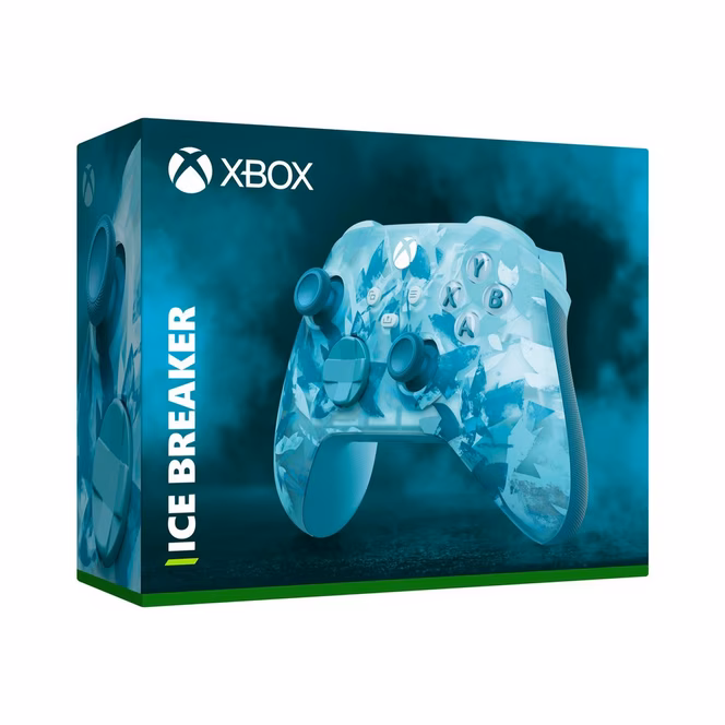GameStop Microsoft Xbox Wireless Controller - Ice Breaker Special Edition for Xbox Series X/S, Xbox One, PCs, and Cloud-Enabled Devices