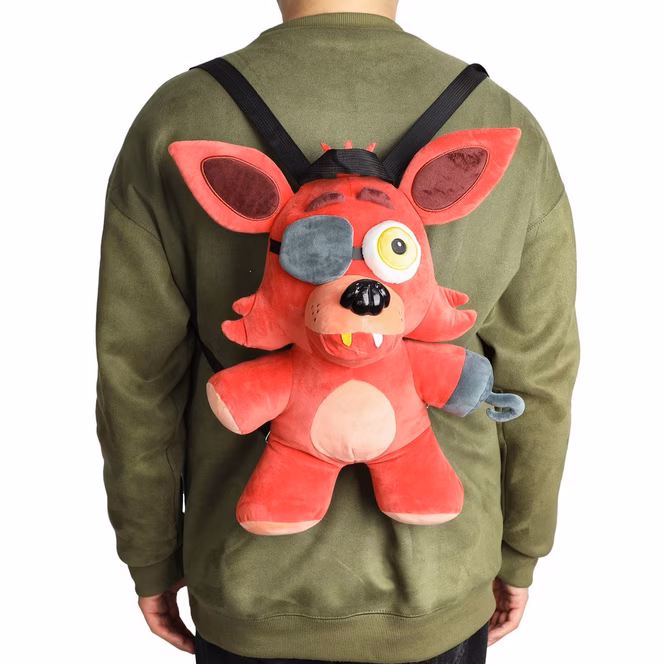 GameStop Five Nights at Freddy's Foxy Plush 16-in Mini Backpack