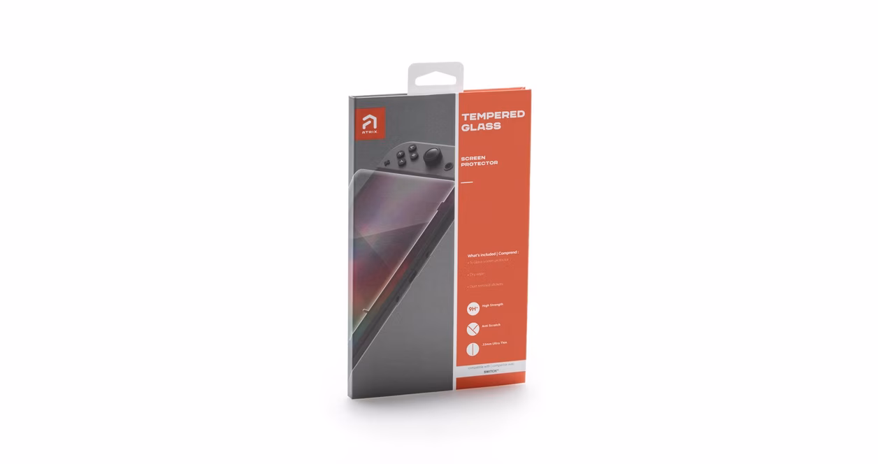 GameStop Atrix Glass Screen Protector for Nintendo Switch GameStop Exclusive