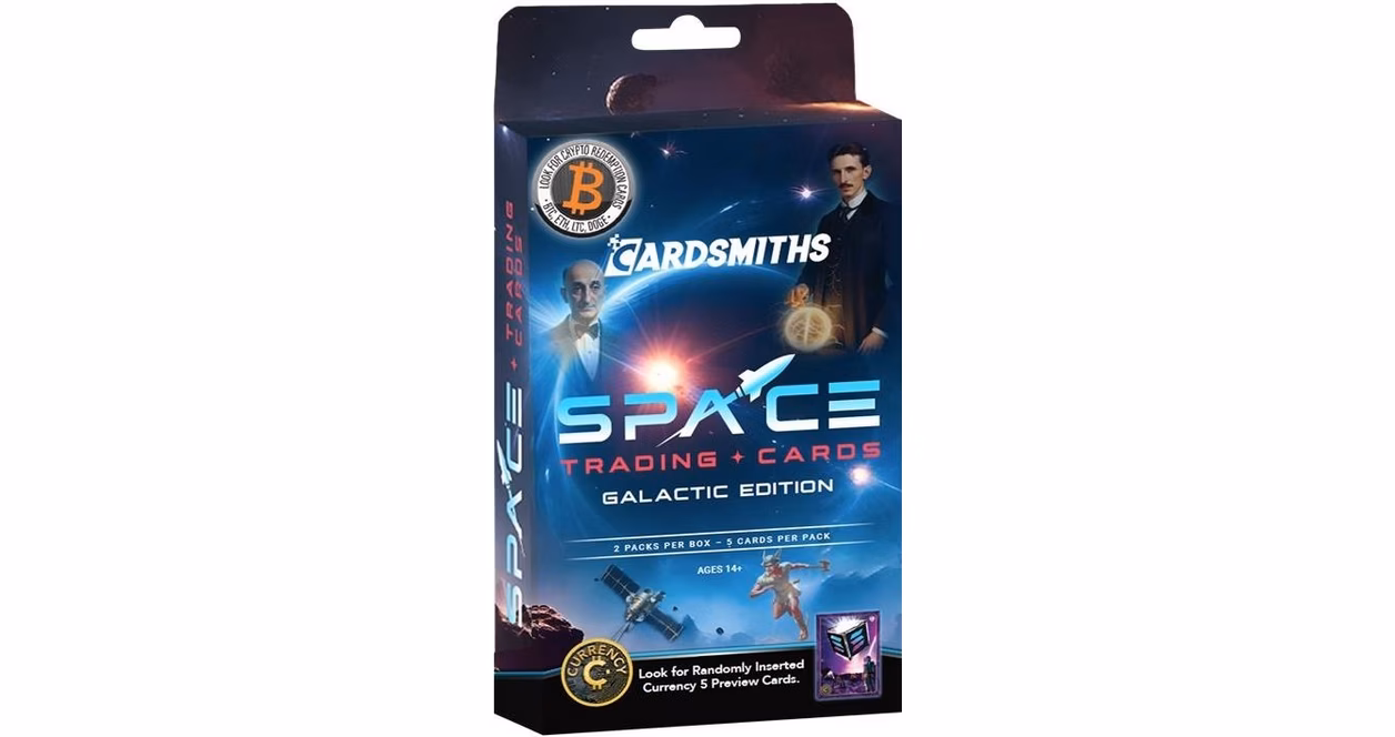 GameStop Cardsmiths Currency The Space: Galactic Edition Collector Box (2-Pack)