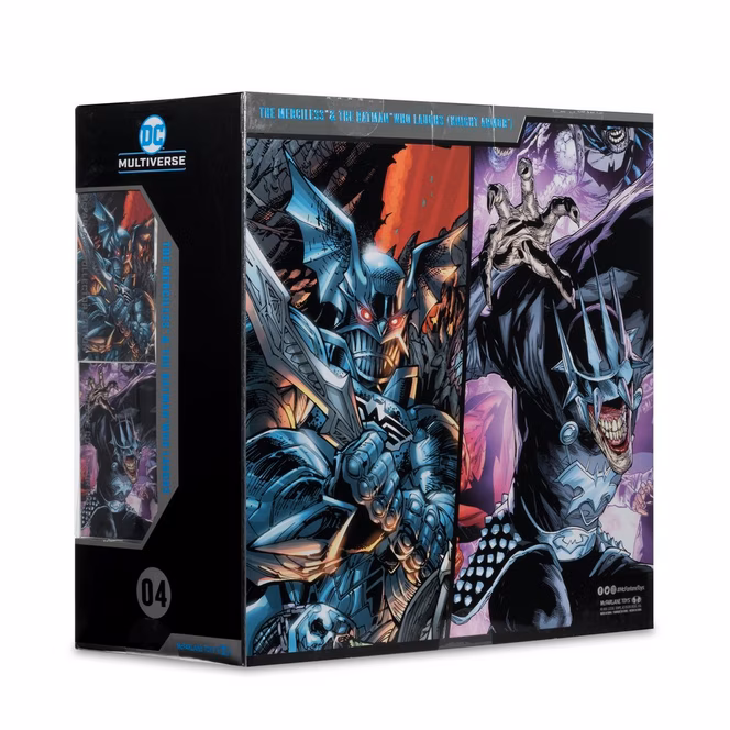 GameStop McFarlane Toys Dc Multiverse Collector Edition The Batman Who Laughs Knight Armor and Merciless (Issue 4) 7-in Action Figure Set 2-Pack