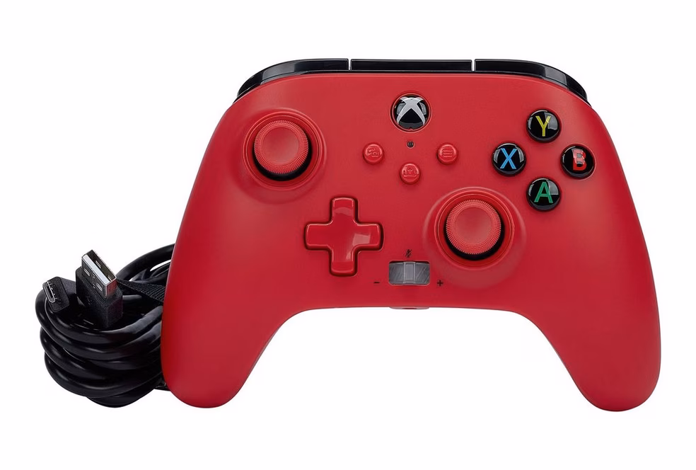 GameStop PowerA Enhanced Wired Controller for Xbox Series X/S - Artisan Red