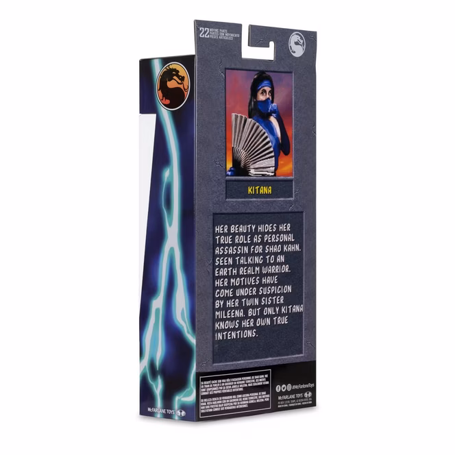 GameStop McFarlane Toys Mortal Kombat Klassic Kitana 7-in Scale Figure