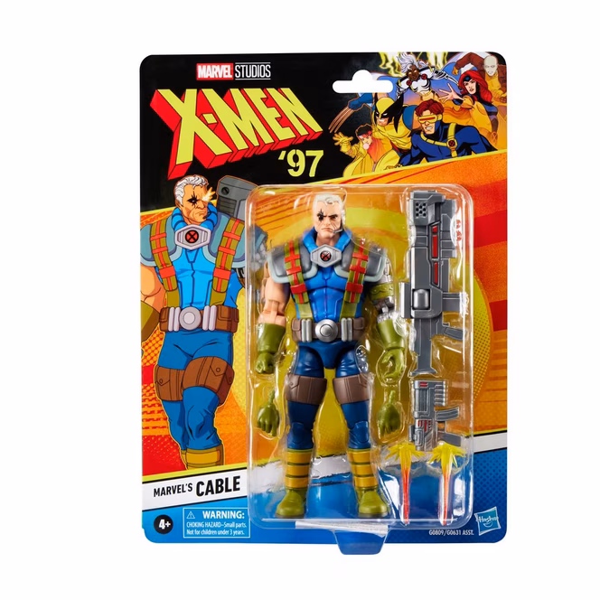 GameStop Hasbro Marvel Legends Series X-Men '97 Cable 6-in Action Figure