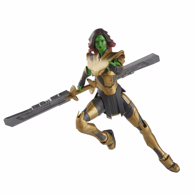 GameStop Hasbro Marvel Legends Series Marvel Studios What If...? Warrior Gamora 6-in Action Figure (Build A Figure - Hydra Stomper)