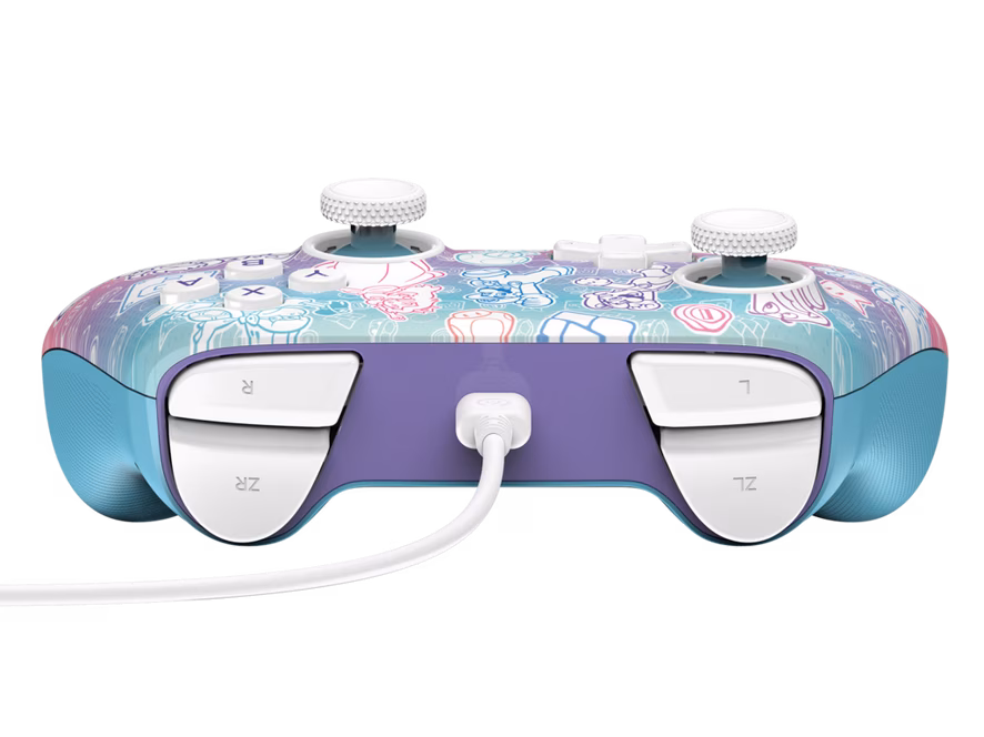 GameStop PowerA Advantage Wired Controller for Nintendo Switch 2 - Mushroom Kingdom