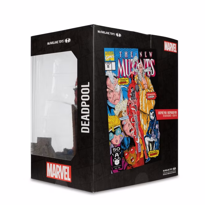 GameStop McFarlane Toys Marvel: The New Mutants Deadpool Comic 1:10 Scale Statue