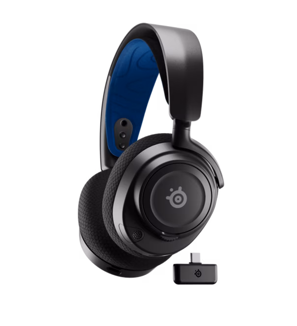 GameStop SteelSeries Arctis Nova 7P Wireless Gaming Headset Generation 1 for PlayStation 5, PlayStation 4, Xbox Series X, Nintendo Switch, and PC