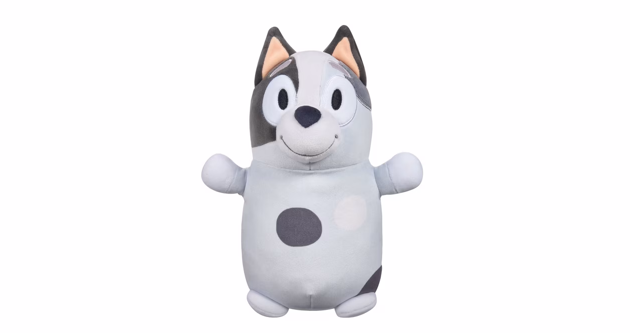 GameStop Squishmallows HugMees Bluey Muffin Medium 10-in Plush