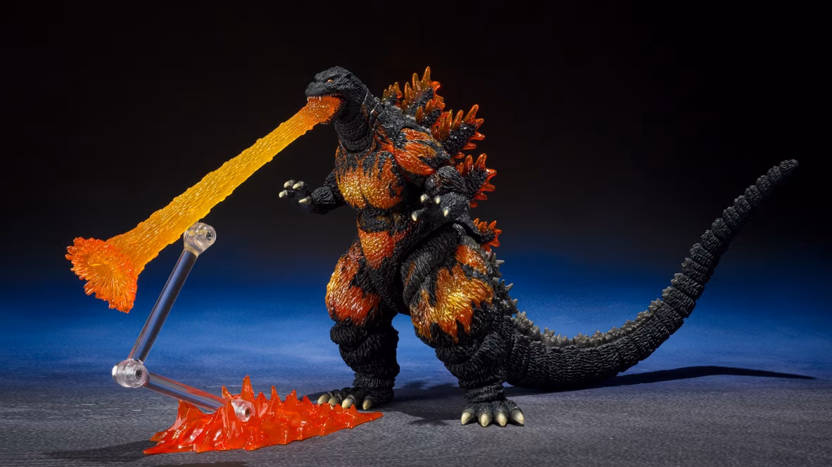 GameStop Tamashii Nations S.H.MonsterArts Godzilla (1995) Godzilla vs. Destoroyah (70th Anniversary Special Ver.) 7.9 Figure