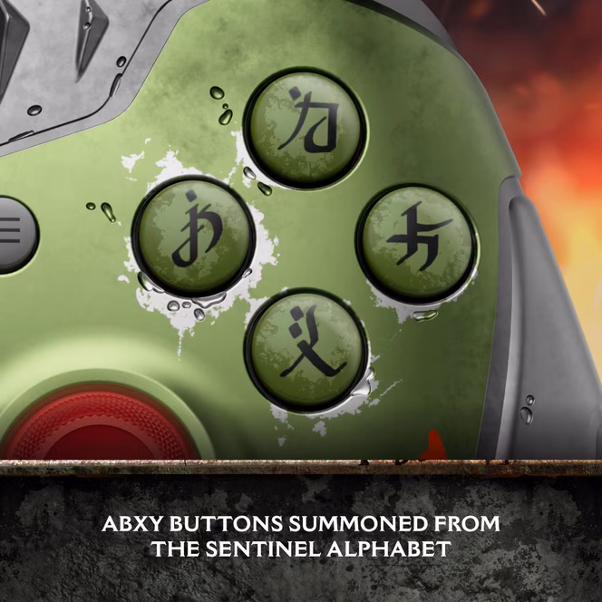 GameStop DOOM: The Dark Ages Limited Edition Controller for Xbox Series X/S, Xbox One, PCs, and Cloud-Enabled Devices