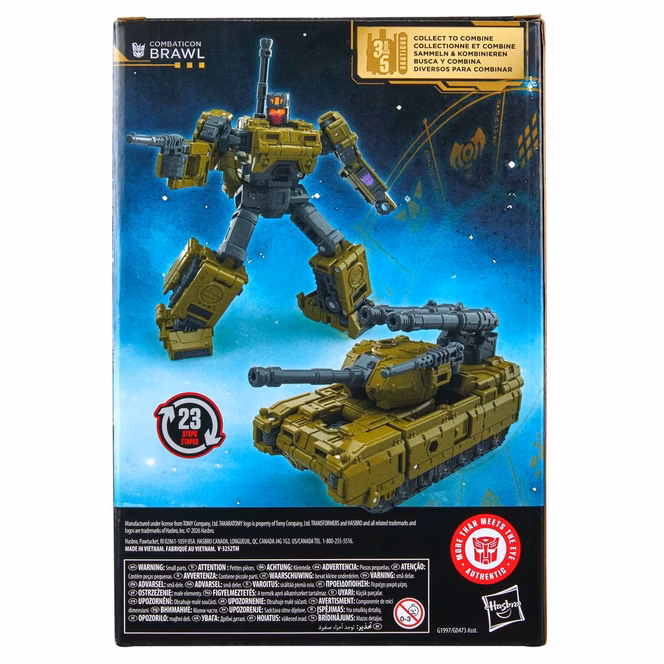 GameStop Hasbro Transformers Age of the Primes Voyager Class Combaticon Brawl 5.5-In Action Figure