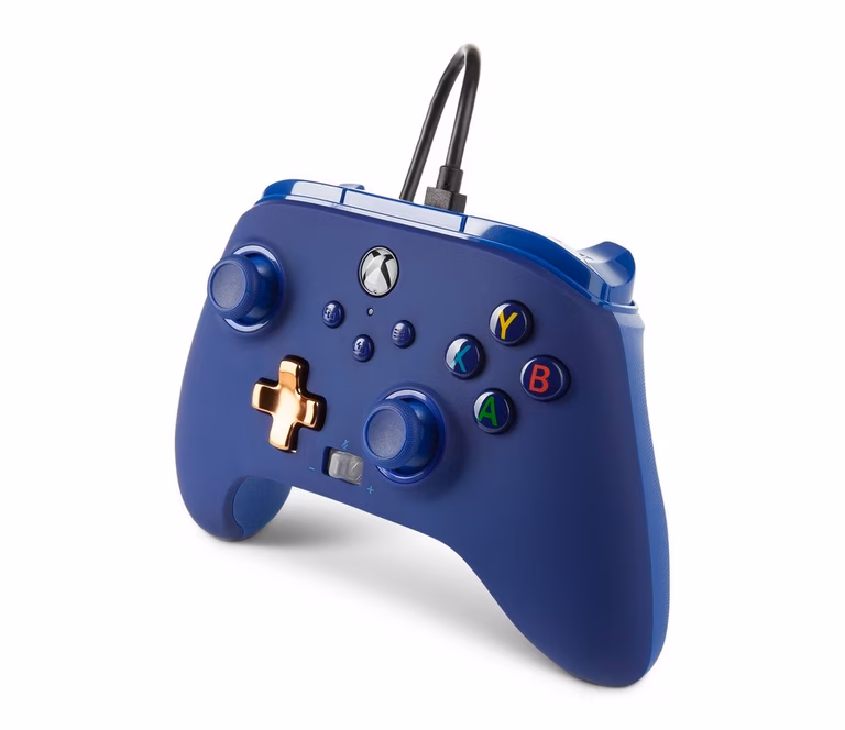 GameStop PowerA Enhanced Wired Controller for Xbox Series X/S - Midnight Blue