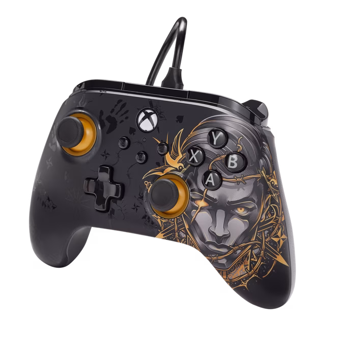 GameStop PowerA Advantage Wired Controller for Xbox Series X|S - Midas Fortnite