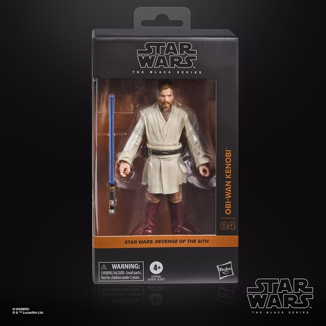 GameStop Hasbro Star Wars: Revenge of the Sith Obi-Wan Kenobi (The Black Series) 6-in Action Figure