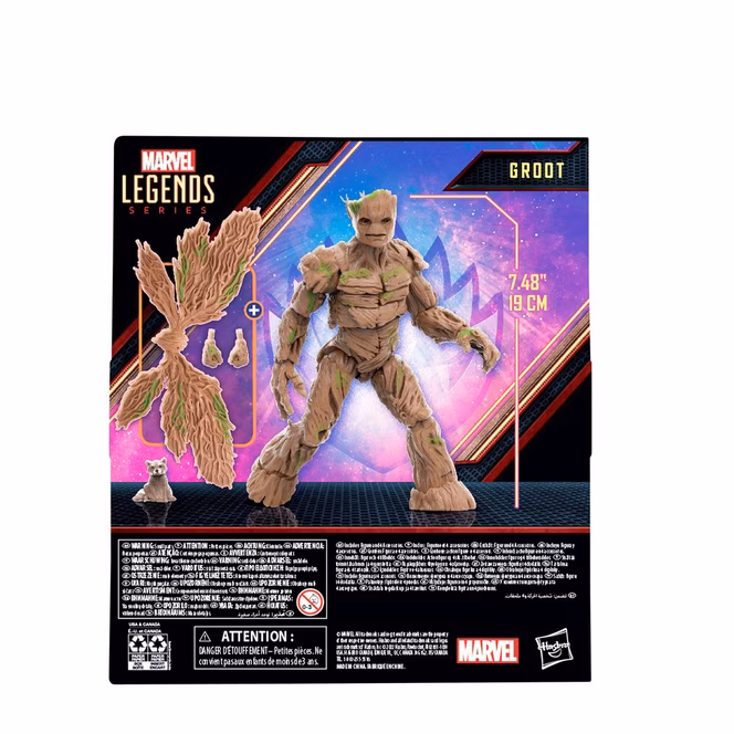 GameStop Hasbro Marvel Legends Series Guardians of the Galaxy: Volume 3 Groot 6-in Action Figure