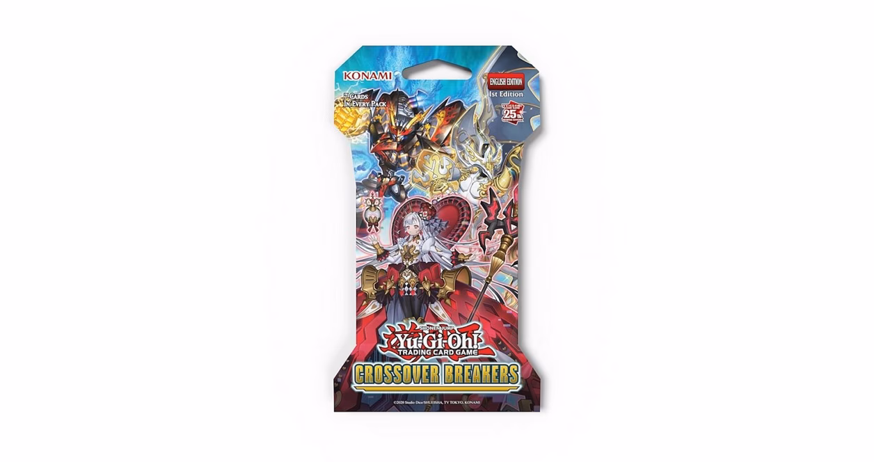 GameStop Yu-Gi-Oh! Trading Card Game: Crossover Breakers Sleeved Booster Pack