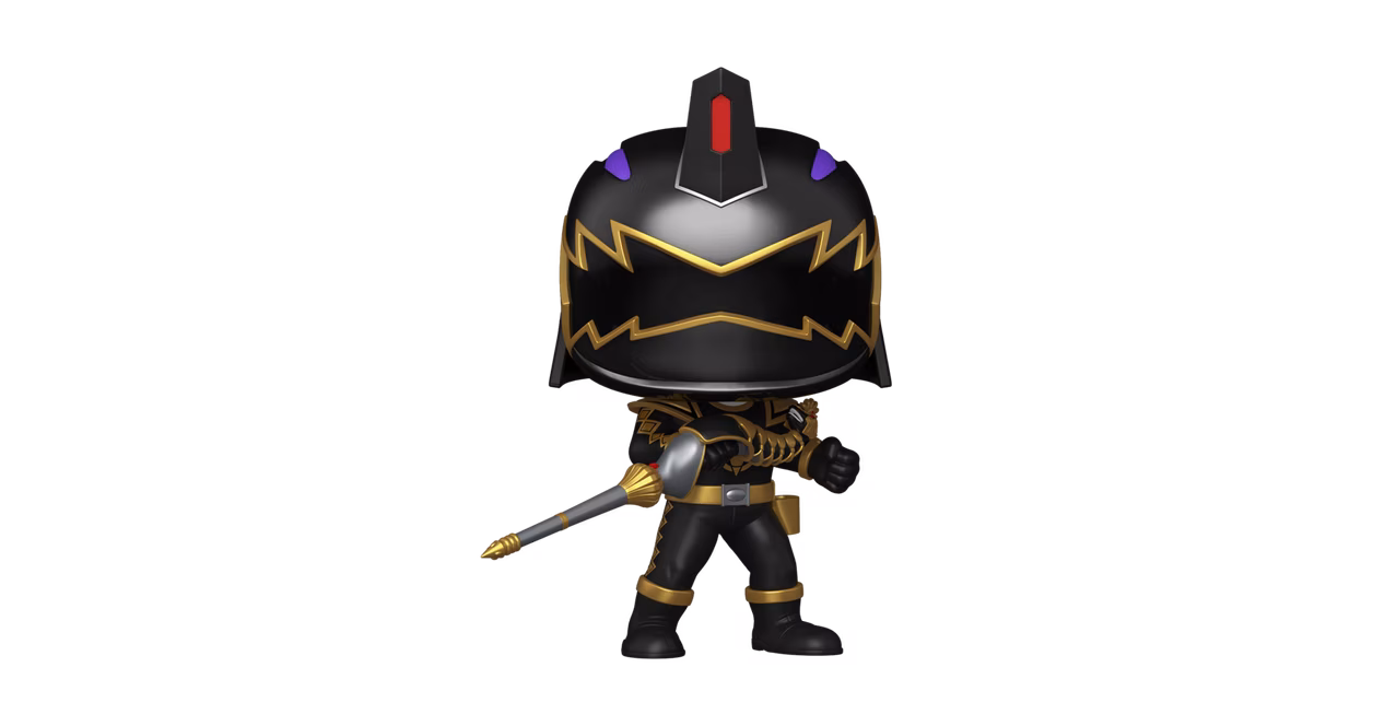 GameStop Funko POP! Television: Power Rangers Black Dino Thunder Ranger 4.3-in Vinyl Figure