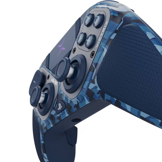 GameStop PDP Victrix Pro BFG Wireless Controller for PS5, PS4, and PC - Midnight Mask