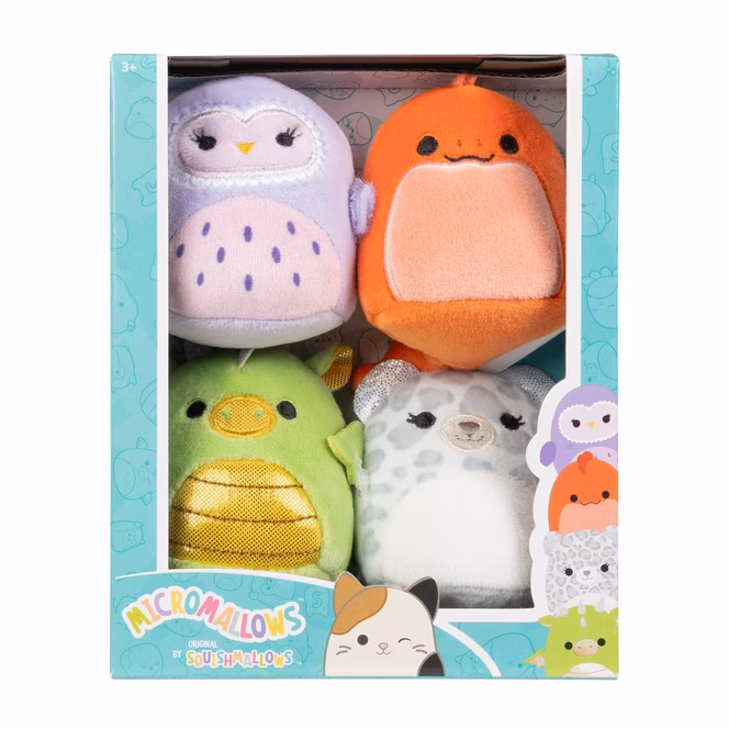 GameStop Squishmallows Original Micromallows 4-Pack GameStop Exclusive