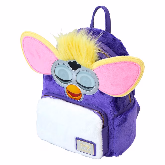 GameStop Loungefly Furby Plush Cosplay Lenticular Mini Backpack