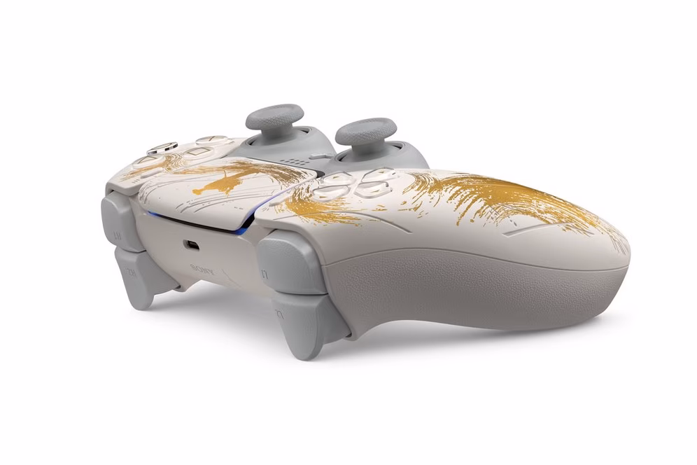 GameStop Sony DualSense Wireless Controller for PlayStation 5 - Ghost of Yotei Gold Limited Edition