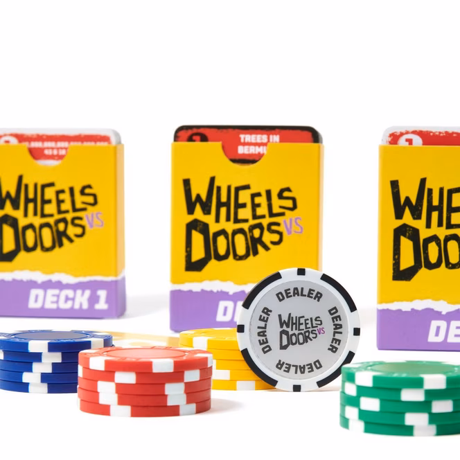 GameStop Wheels vs Doors Board Game