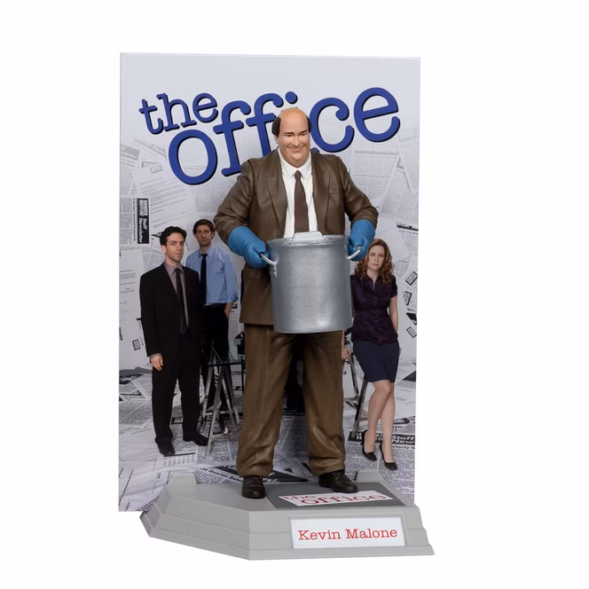 GameStop McFarlane Toys Movie Maniacs NBC The Office Kevin Malone 6-in Statue