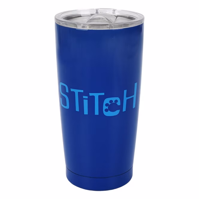 GameStop Stitch Blue 22 oz Stainless Steel Tumbler
