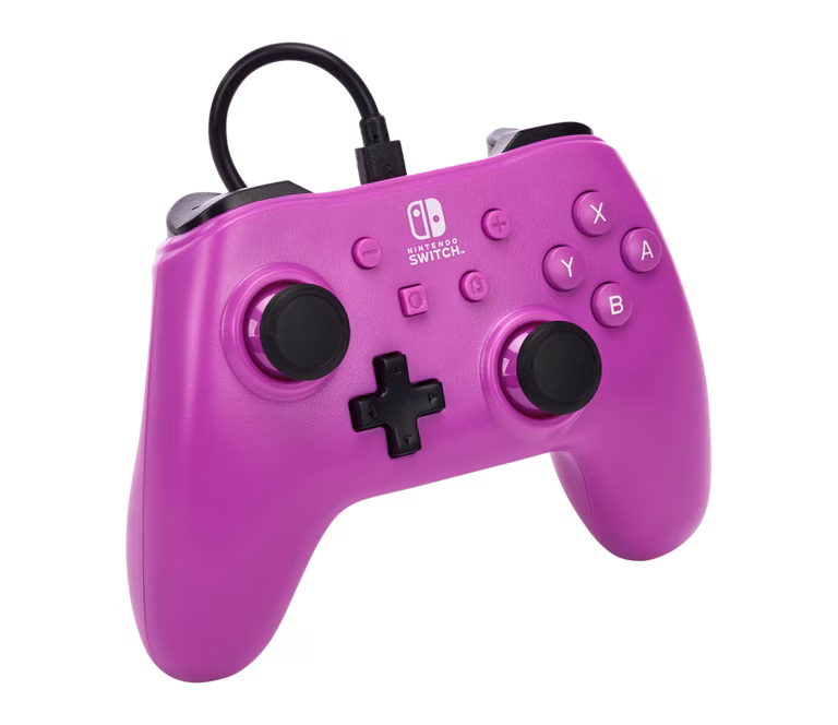 GameStop PowerA Wired Controller for Nintendo Switch - Grape Purple