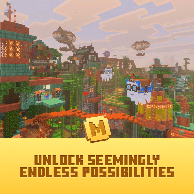 GameStop Minecraft: Minecoins Pack: 1720 Coins (Digital Code) - Android, iOS, Nintendo Switch, Xbox One, Xbox Series X/S and PC