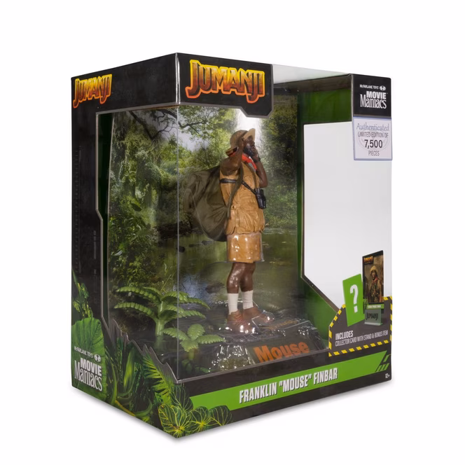 GameStop McFarlane Toys Movie Maniacs: Jumanji Franklin (Mouse) Finbar 6-in Statue