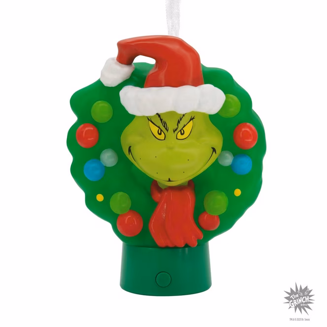 GameStop Hallmark Dr. Seuss's How The Grinch Stole Christmas Lighted Ornament