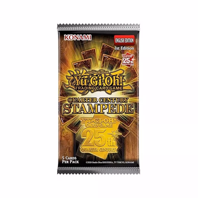 GameStop Yu-Gi-Oh! Trading Card Game: Quarter Century Stampede Tuck Box
