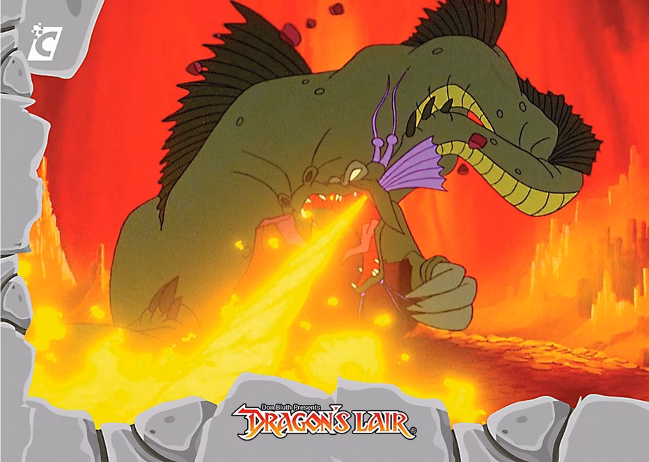 GameStop Dragons Lair Trading Cards Series 1 - Collector Box (2-Packs)