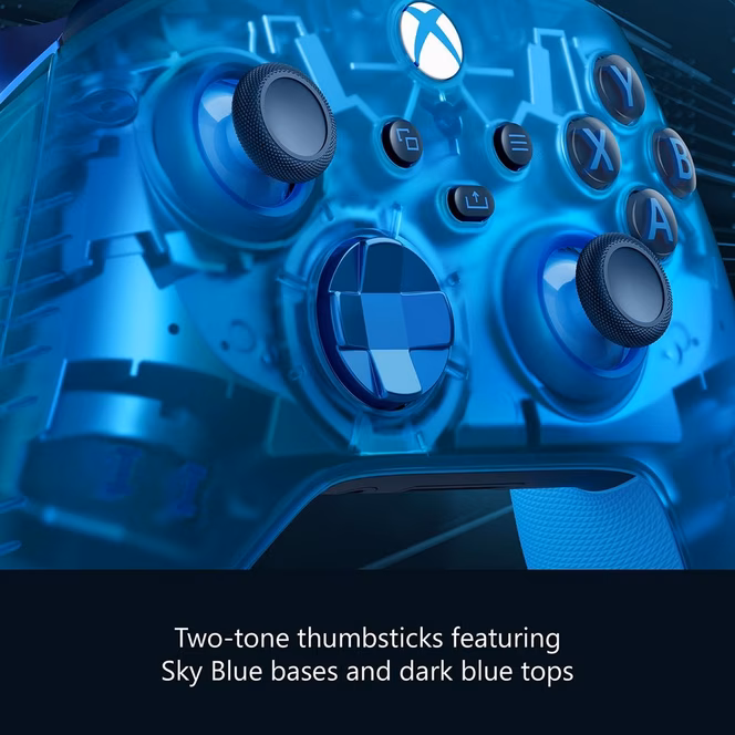 GameStop Microsoft Xbox Series X/S Wireless Controller Sky Cipher Special Edition