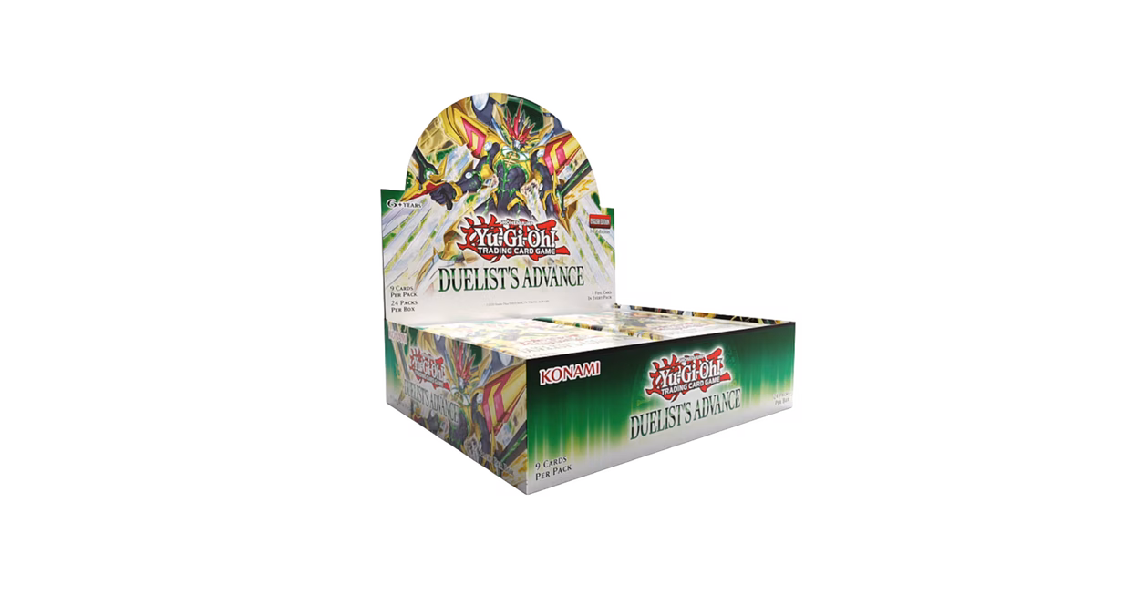 GameStop Yu-Gi-Oh! Trading Card Game: Duelist's Advance Booster Box (24 Boosters)