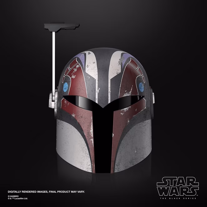 GameStop Hasbro Star Wars: The Black Series Star Wars: Ahsoka Sabine Wren Premium Electronic Helmet