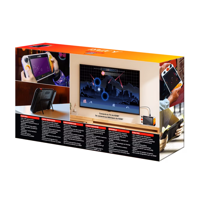 GameStop Atari Gamestation Go: Over 200 Preloaded Games including Pac-Man and Atari Recharged Titles