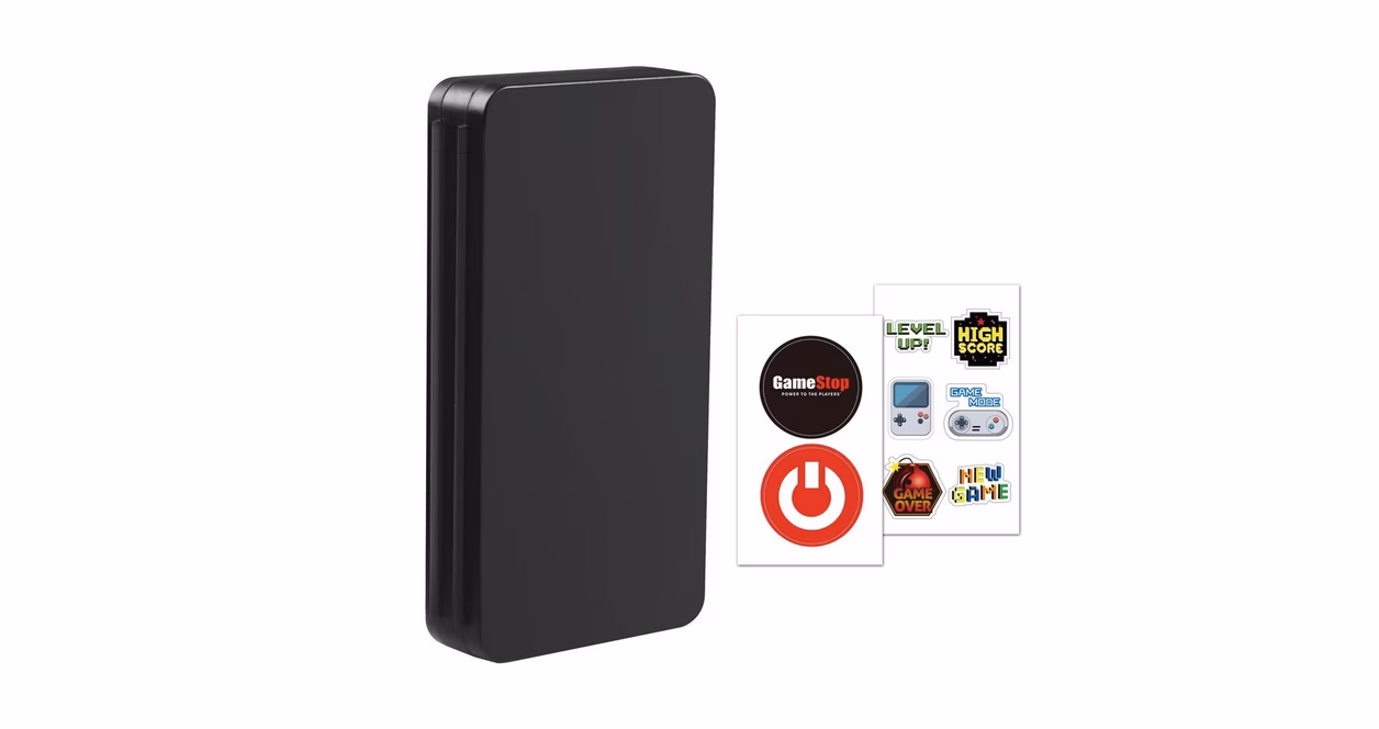 GameStop GameStop 48 cards SD Card Holder - Black
