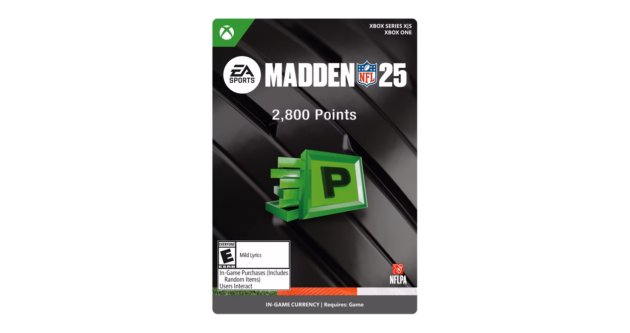GameStop Madden NFL 25: 2800 Madden Points - Xbox Series X/S